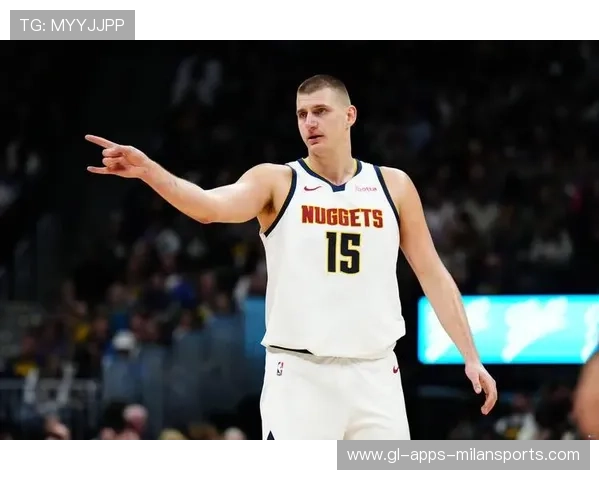 约基奇借掩护跳投稳稳命中,掘金掌控局面